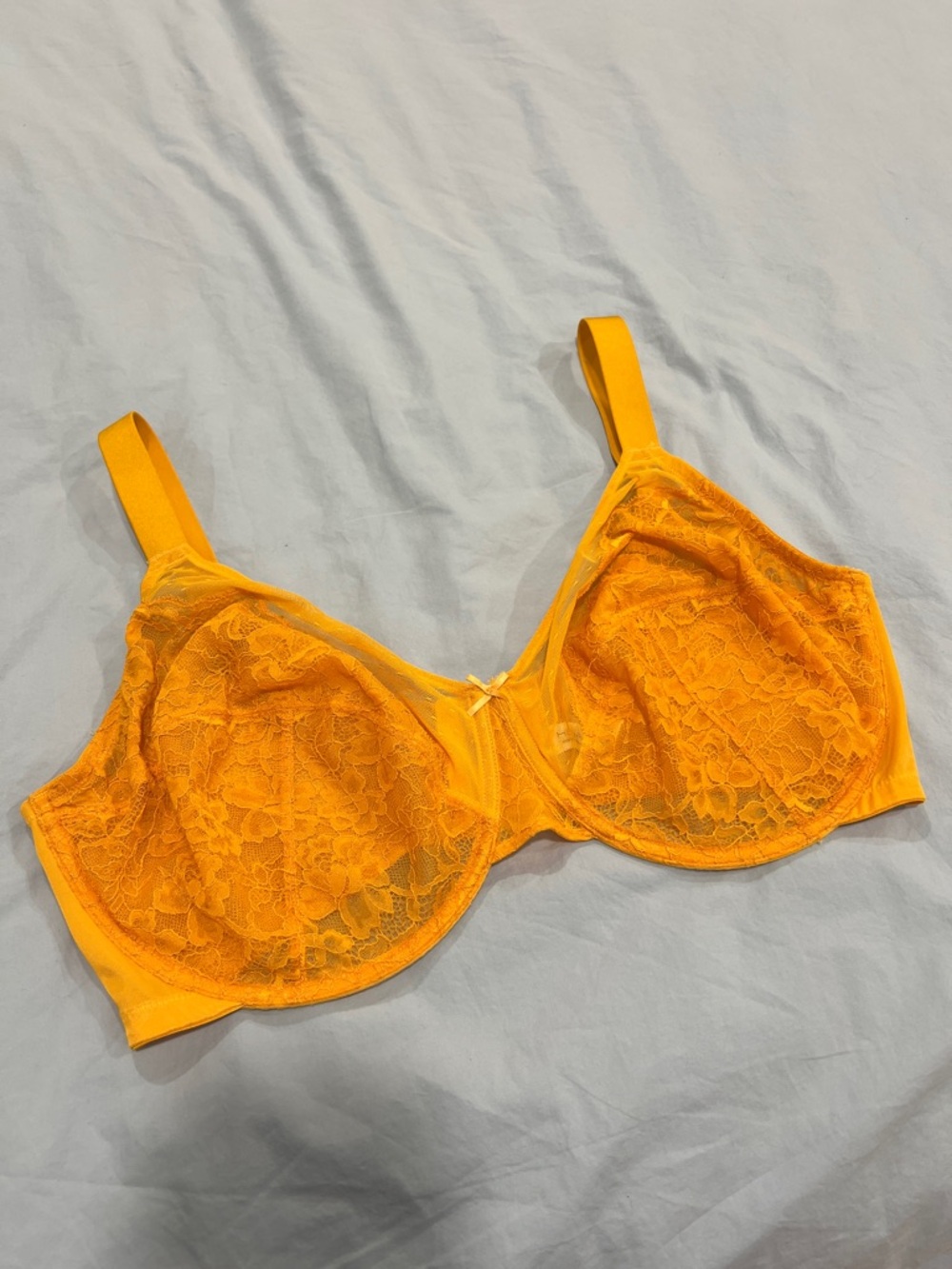 Yellow Lace Underwire Bra - Women Intimates & Sleepwear